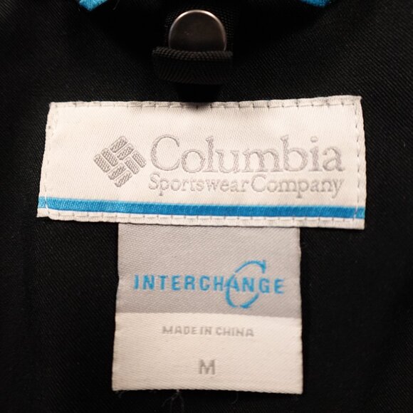 Columbia Bugaboo Tech Interchange SHELL Jacket Women’s M Black Waterproof - Picture 4 of 16